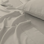 Parure de draps infroissables en mélange de coton de qualité supérieure Color Sense 1200 fils
