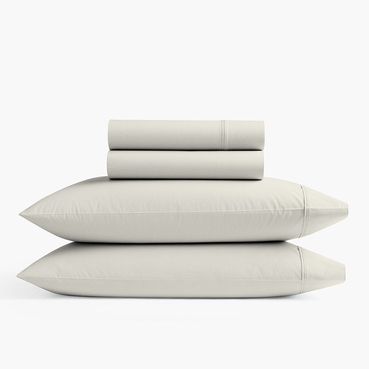 Parure de draps infroissables en mélange de coton de luxe Color Sense 800 fils