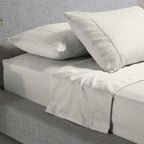 Parure de draps infroissables en mélange de coton de luxe Color Sense 800 fils
