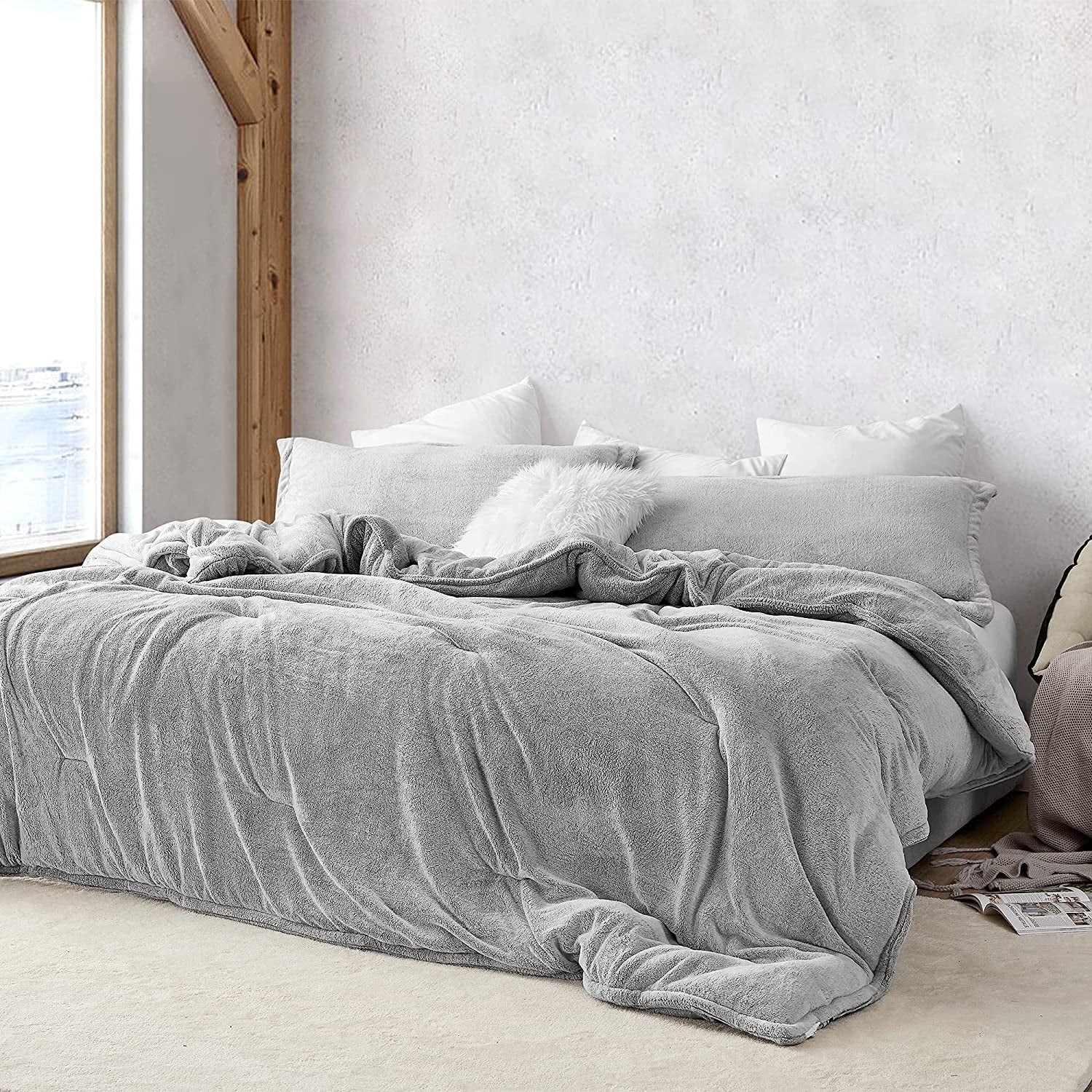 Parure de couette surdimensionnée Coma Inducer® - Taupe givré
