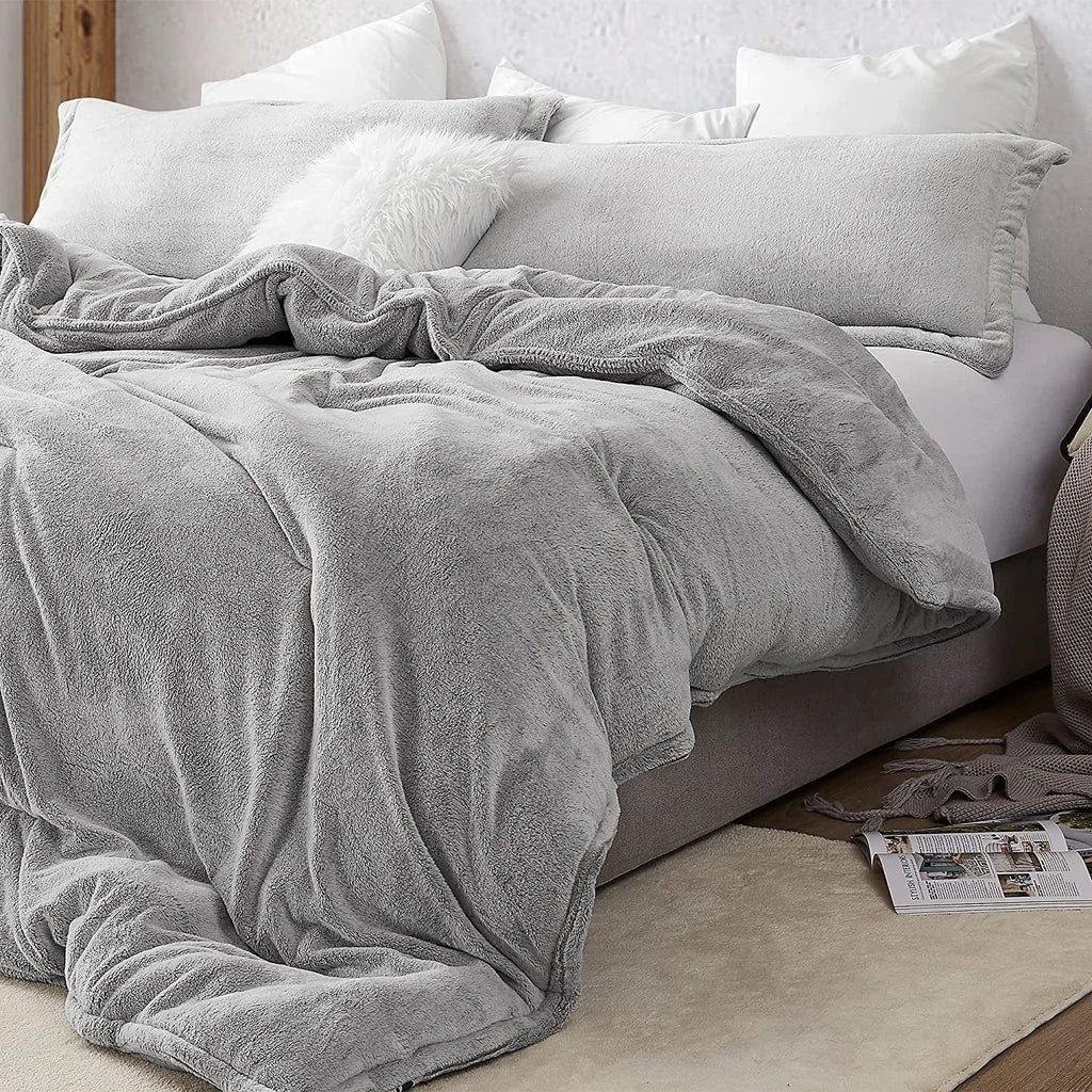 Parure de couette surdimensionnée Coma Inducer® - Taupe givré