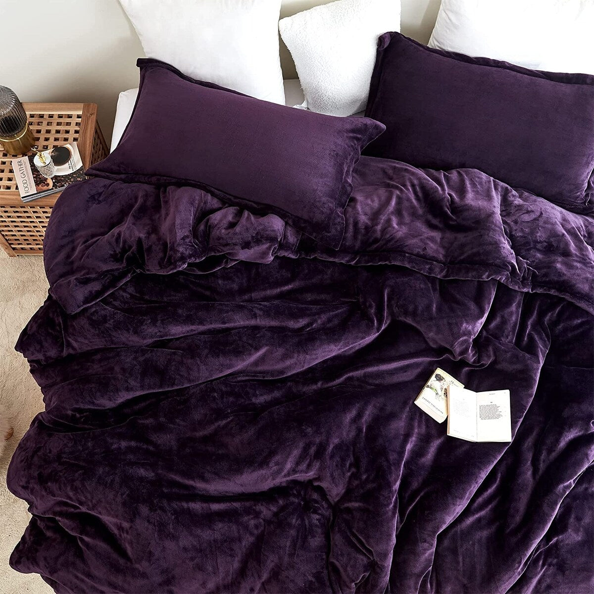 L'ensemble de couette surdimensionnée Original Plush - Coma Inducer® - Violet nuit