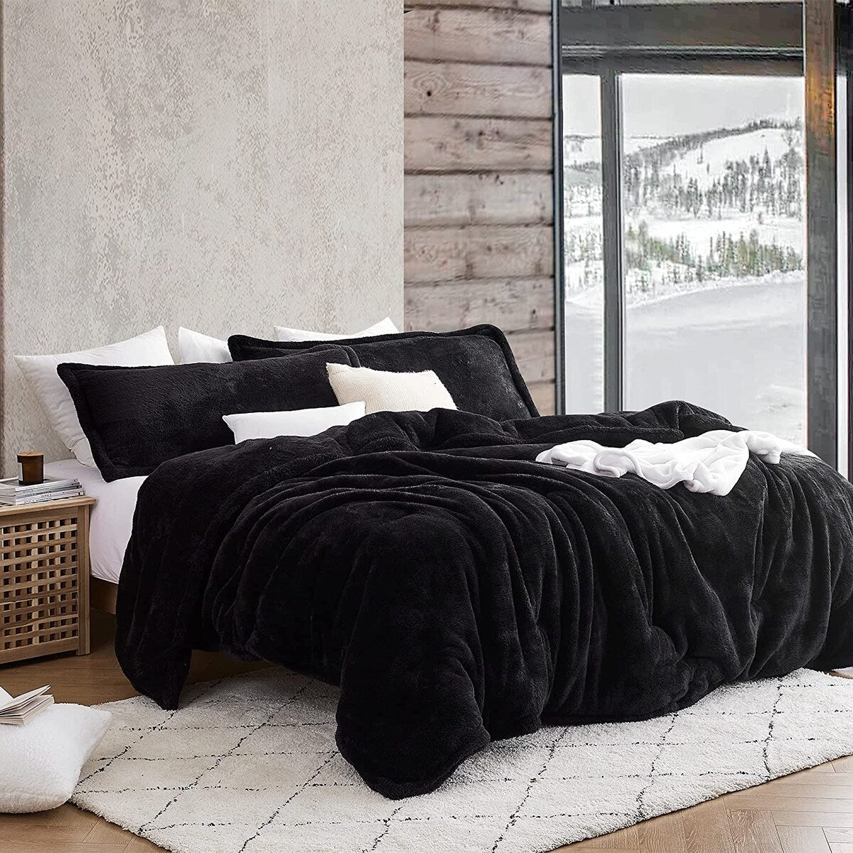 La peluche originale - Couette surdimensionnée Coma Inducer® - Noir Nightshift
