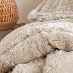 La peluche originale - Couette surdimensionnée Coma Inducer® - Sable blanc