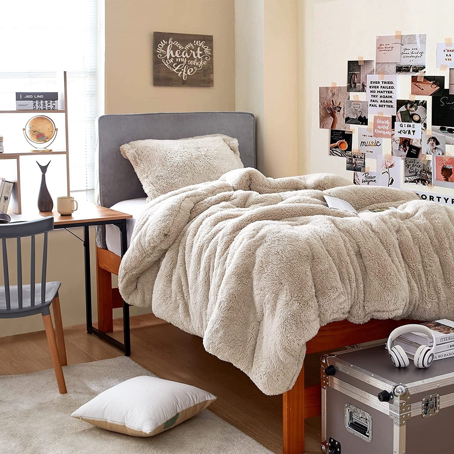 La peluche originale - Couette surdimensionnée Coma Inducer® - Sable blanc
