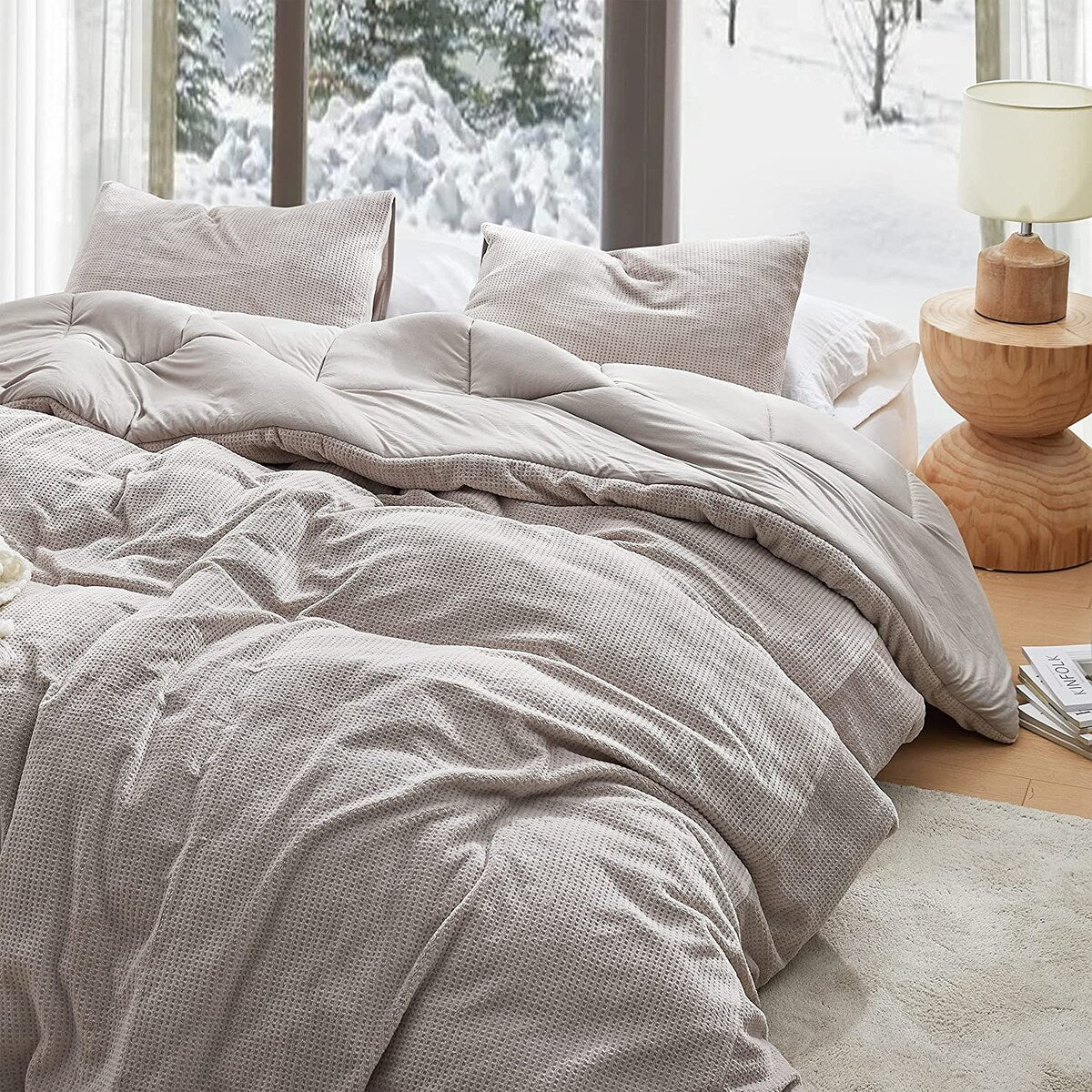Coma-holic® - Couette surdimensionnée Coma Inducer® (avec beurre) - Taupe chaud