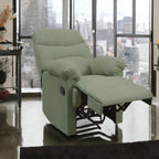Fauteuil inclinable confortable en microfibre pour des moments de détente