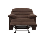Fauteuil inclinable confortable en microfibre pour des moments de détente