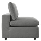 Canapé sectionnel de patio extérieur Commix 6 pièces