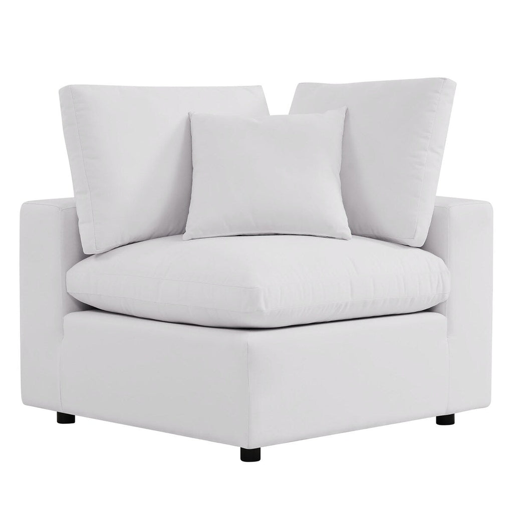 Canapé sectionnel de patio extérieur Commix 6 pièces