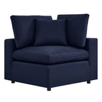 Canapé sectionnel de patio extérieur Commix 6 pièces