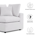 Canapé sectionnel de patio extérieur Commix 6 pièces