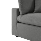 Canapé sectionnel de patio extérieur Commix 6 pièces