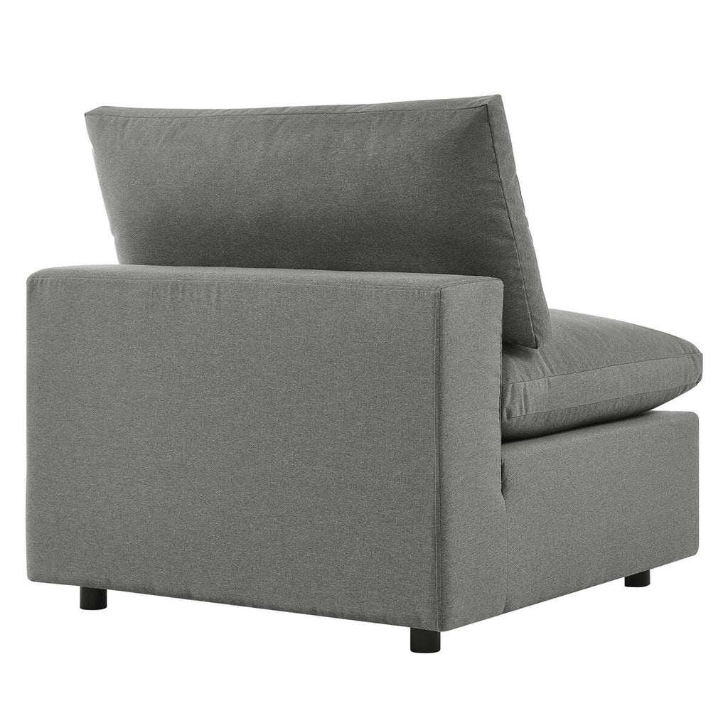 Canapé sectionnel de patio extérieur Commix 6 pièces