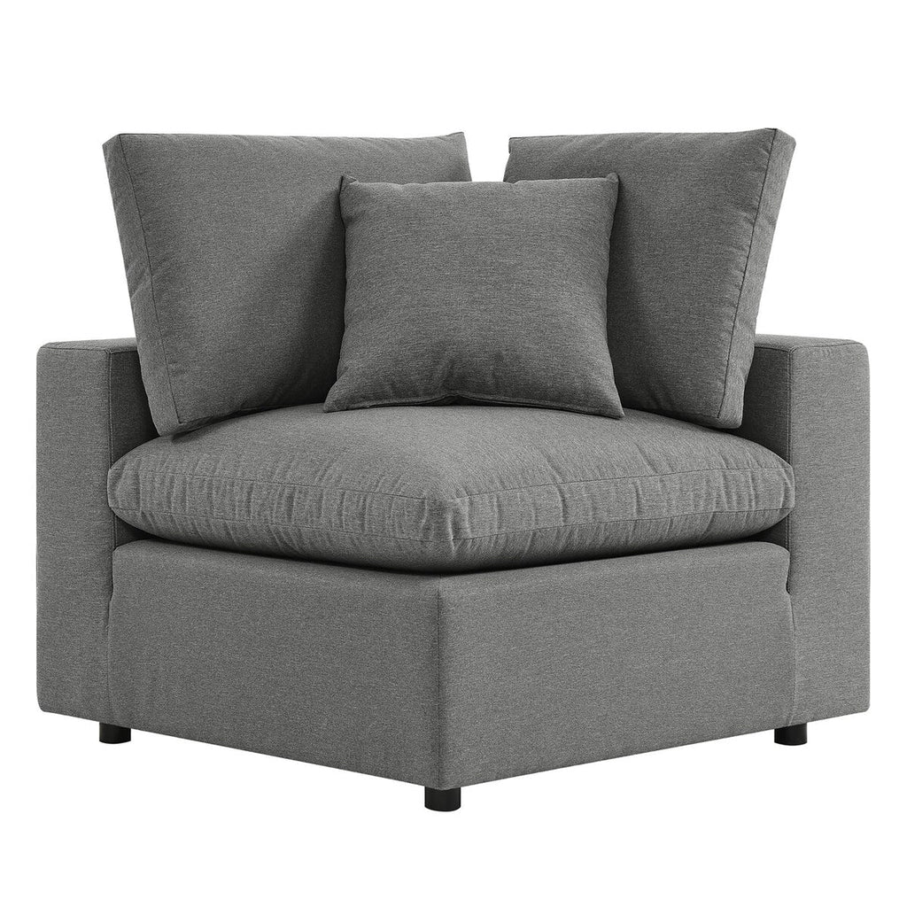 Canapé sectionnel de patio extérieur Commix 6 pièces