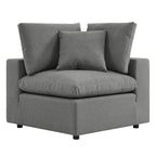Canapé sectionnel de patio extérieur Commix 6 pièces