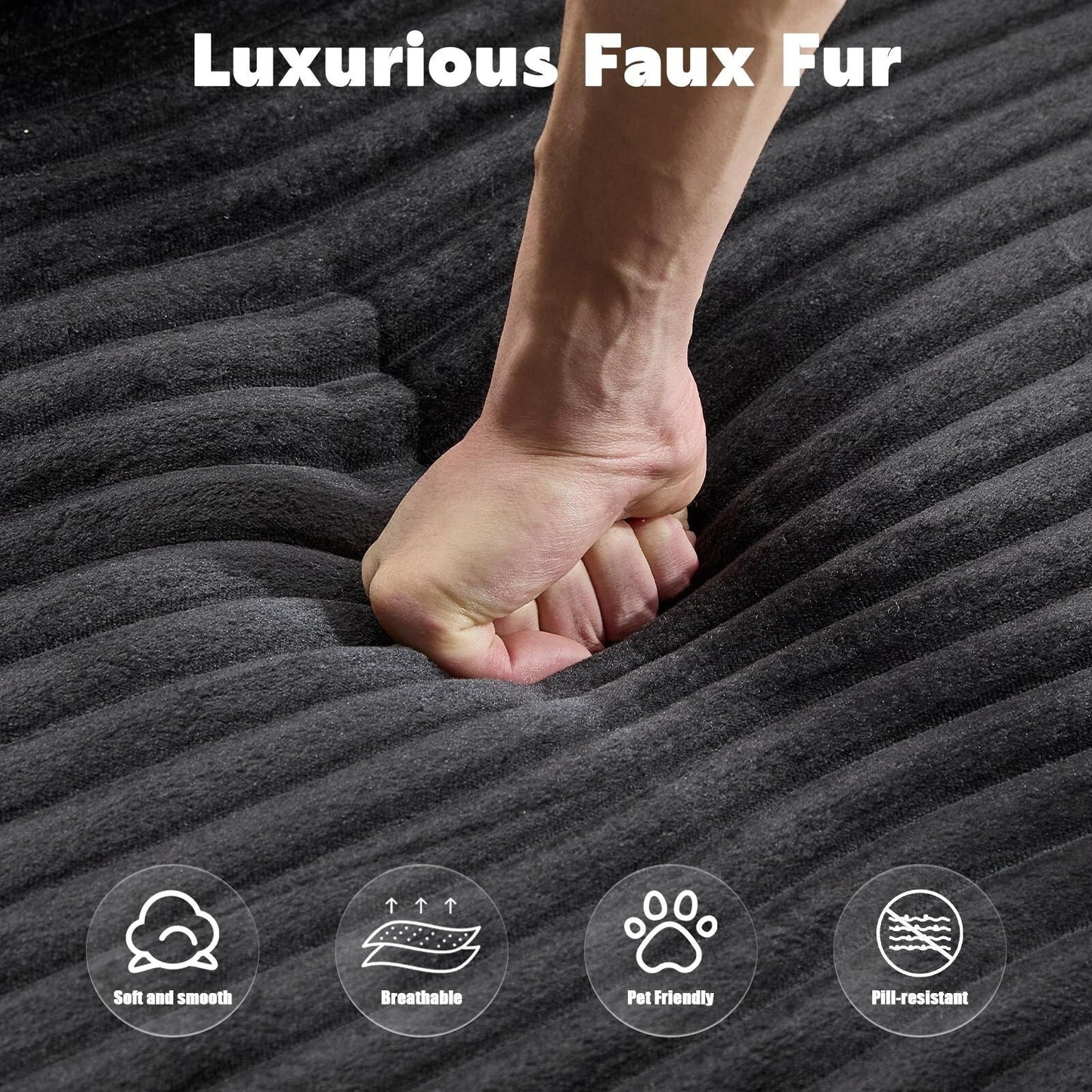 Canapé sectionnel à compression avec méridienne en forme de L, siège profond, convertible modulaire pour salon, chambre à coucher, velours côtelé