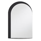 Miroir mural arqué en métal Concord avec étagère par iNSPIRE Q Bold