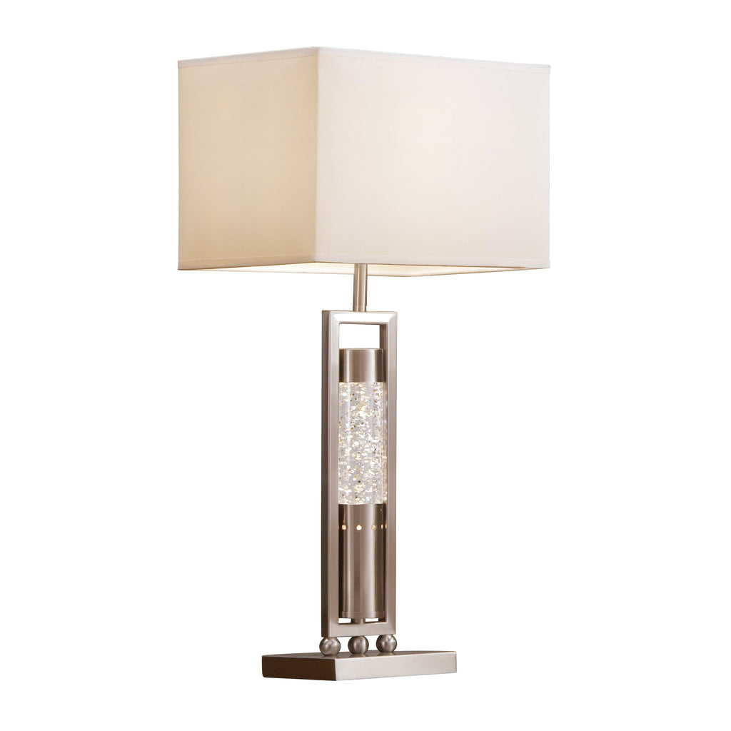 Lampe de table d'appoint à abat-jour rectangulaire Conover