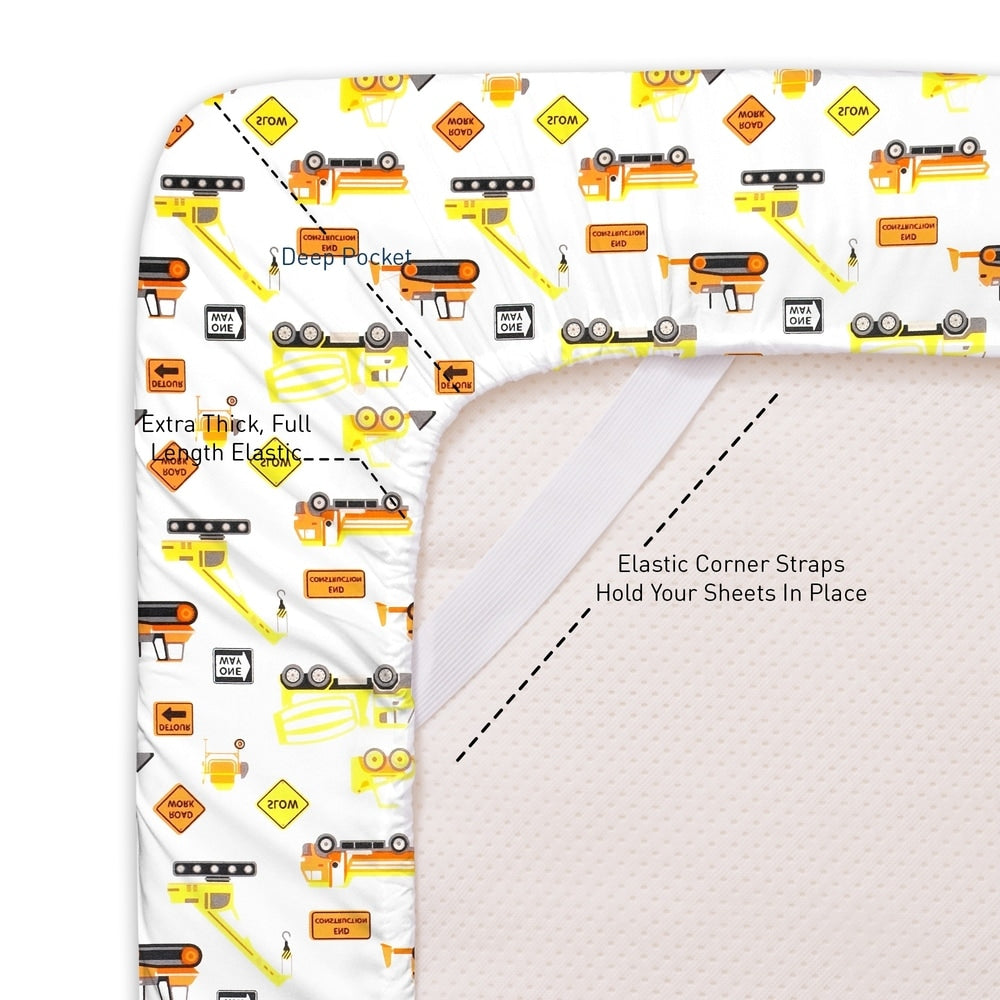Ensemble de draps de construction Sweet Home Collection - Multi