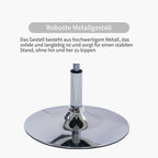 Fauteuil d'appoint pivotant capitonné de taille géante contemporain