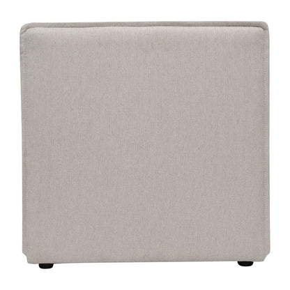 Canapé sectionnel modulaire contemporain sans accoudoirs - 36,75 P x 28,25 L x 28 H