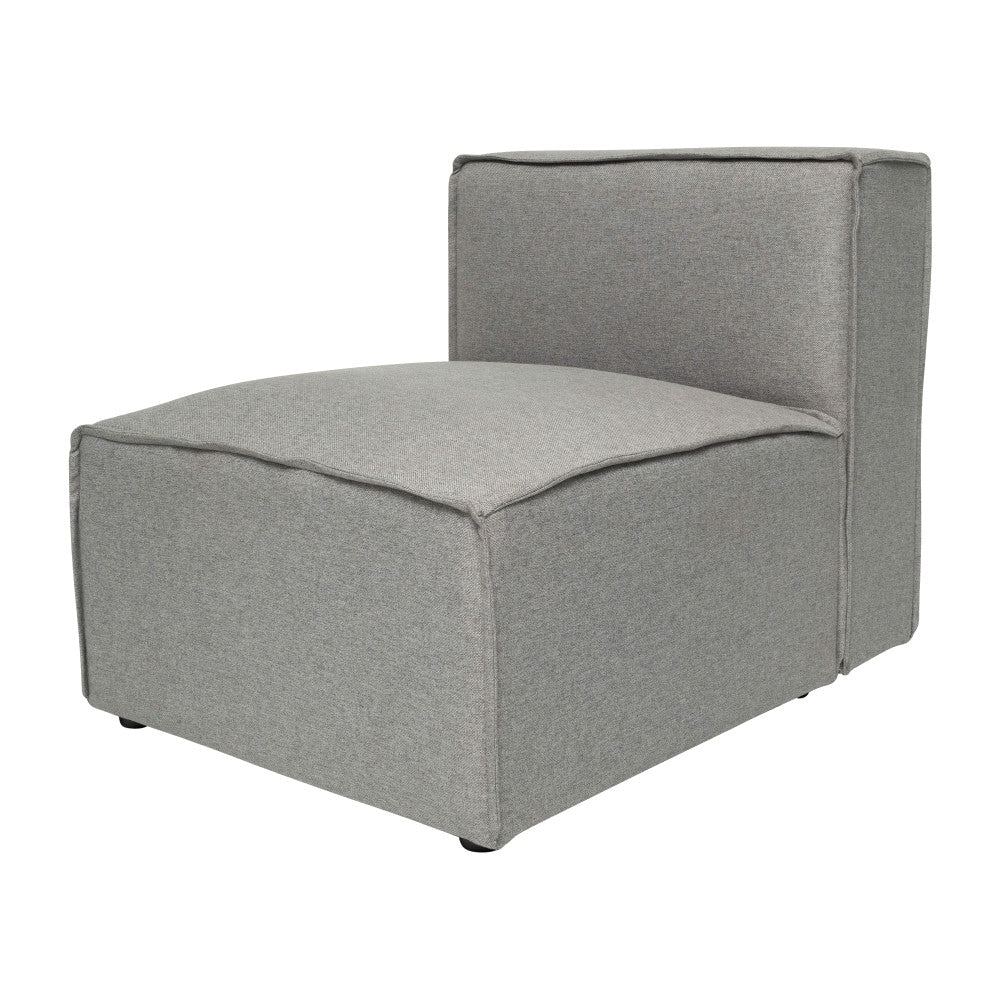 Canapé sectionnel modulaire contemporain sans accoudoirs - 36,75 P x 28,25 L x 28 H