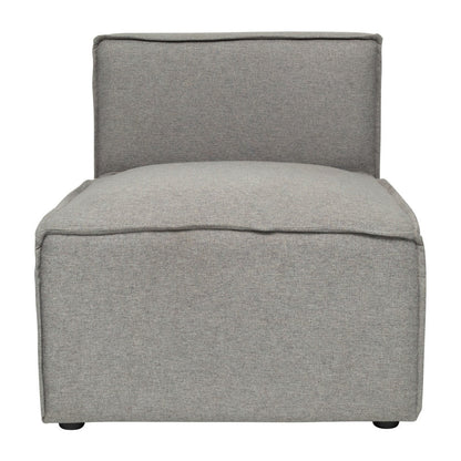 Canapé sectionnel modulaire contemporain sans accoudoirs - 36,75 P x 28,25 L x 28 H