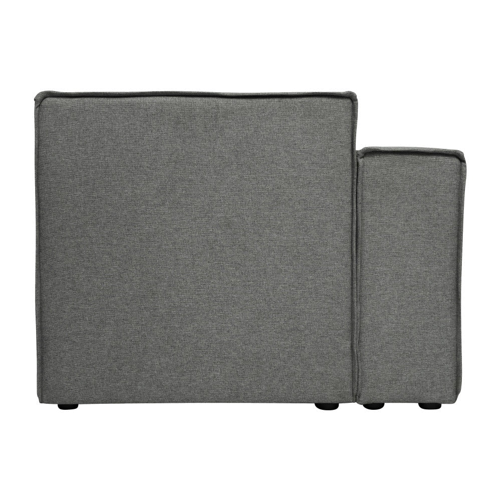 Canapé sectionnel modulaire contemporain avec accoudoirs côté gauche