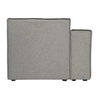 Canapé sectionnel modulaire contemporain avec accoudoirs côté gauche