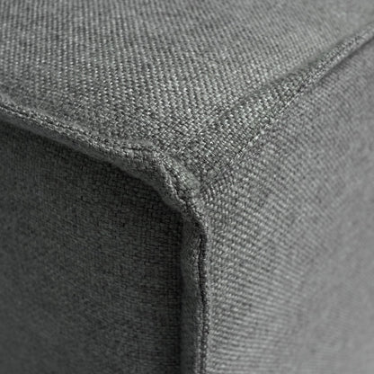 Canapé sectionnel modulaire contemporain avec accoudoirs côté gauche