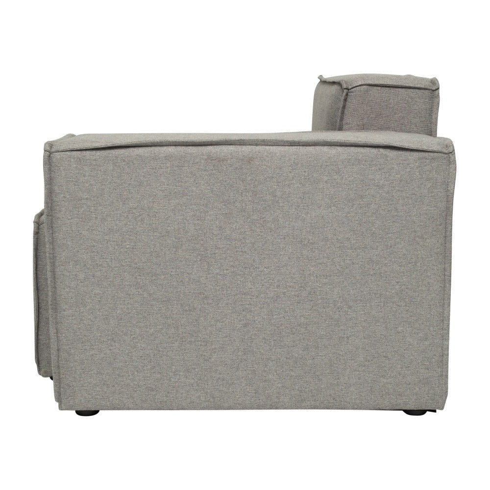 Canapé sectionnel modulaire contemporain avec accoudoirs côté droit