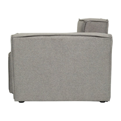 Canapé sectionnel modulaire contemporain avec accoudoirs côté droit