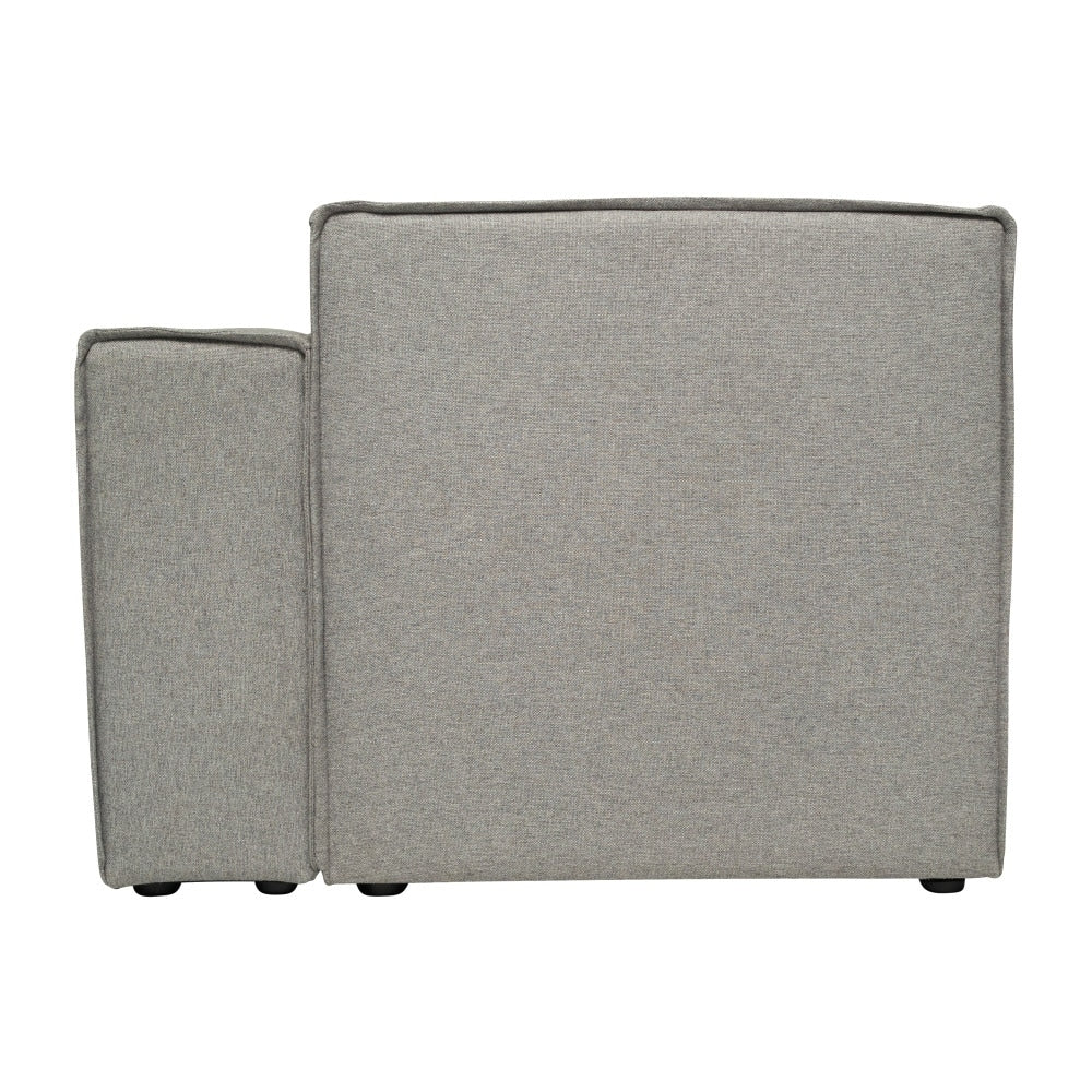 Canapé sectionnel modulaire contemporain avec accoudoirs côté droit