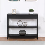 Console Oxford à 1 tiroir et étagères Convenience Concepts
