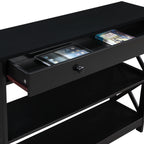 Console Oxford à 1 tiroir et étagères Convenience Concepts
