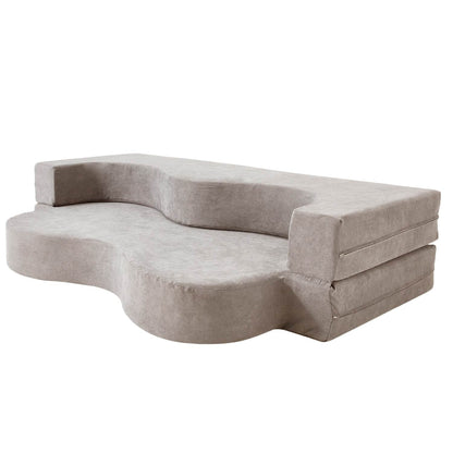 Canapé-lit convertible pliable en mousse haute densité pour salon, chambre d'amis et chambre à coucher
