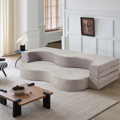 Canapé-lit convertible pliable en mousse haute densité pour salon, chambre d'amis et chambre à coucher