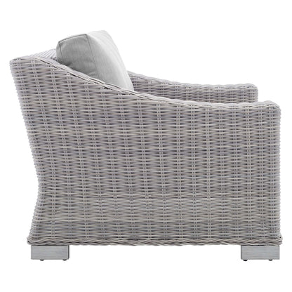 Ensemble de meubles de jardin Conway Sunbrella® en rotin et osier, 4 pièces