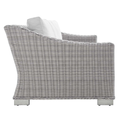 Ensemble de meubles de jardin Conway Sunbrella® en rotin et osier, 4 pièces