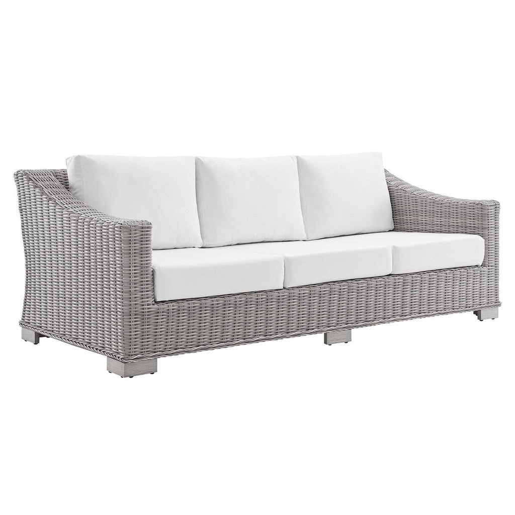 Ensemble de meubles de jardin Conway Sunbrella® en rotin et osier, 4 pièces