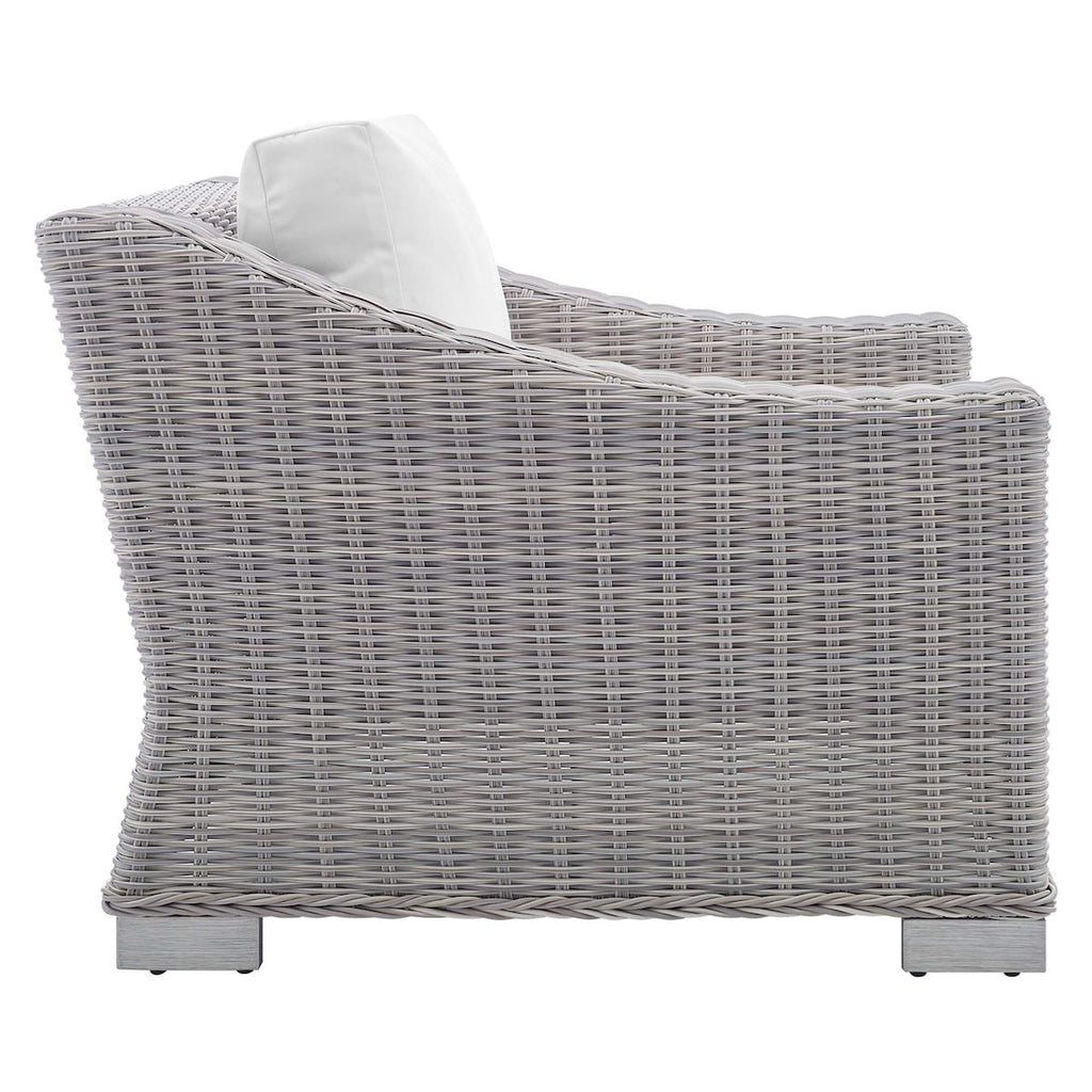 Ensemble de meubles de jardin Conway Sunbrella® en rotin et osier, 4 pièces
