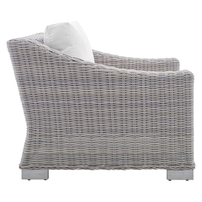 Ensemble de meubles de jardin Conway Sunbrella® en rotin et osier, 4 pièces