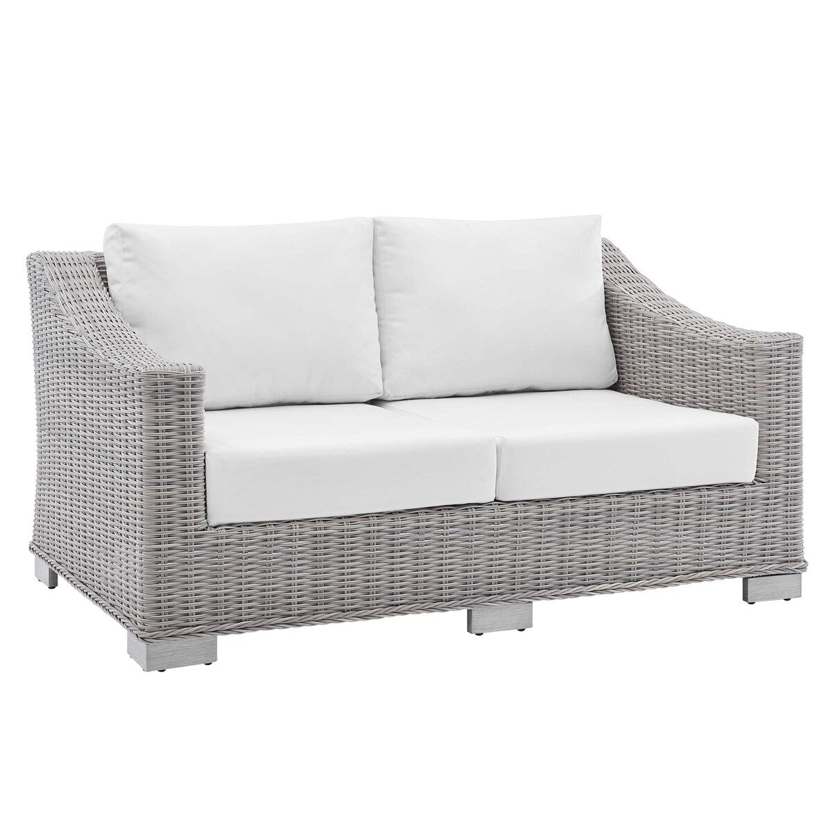 Ensemble de meubles de jardin Conway Sunbrella® en rotin et osier, 4 pièces