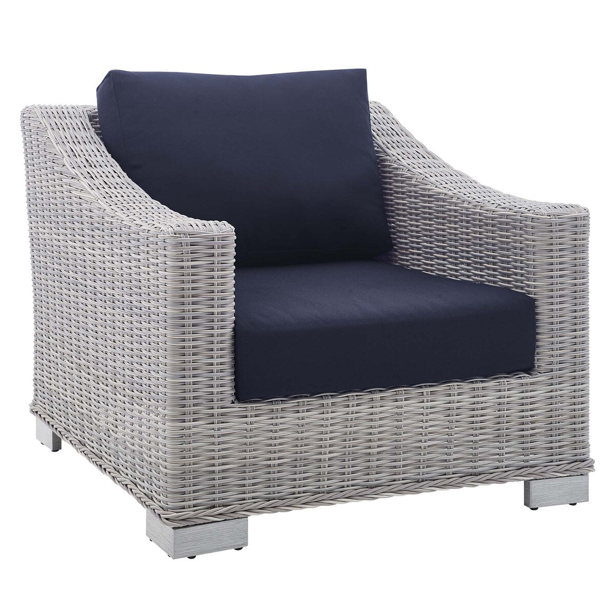 Ensemble de meubles de jardin Conway Sunbrella® en rotin et osier, 4 pièces