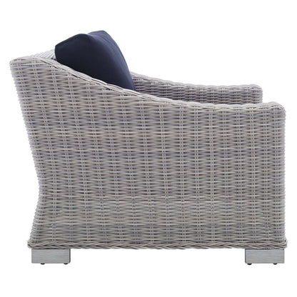 Ensemble de meubles de jardin Conway Sunbrella® en rotin et osier, 4 pièces