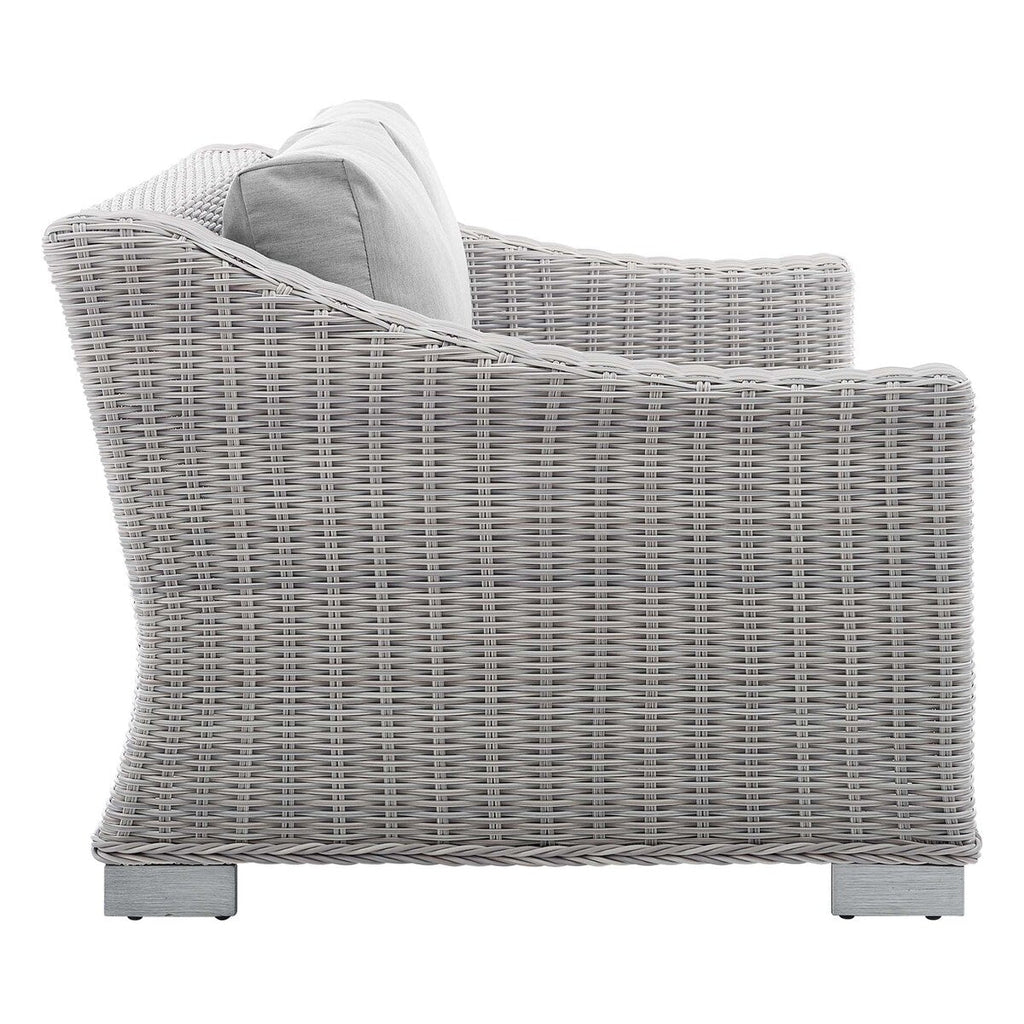 Ensemble de meubles de jardin Conway Sunbrella® en rotin et osier, 4 pièces