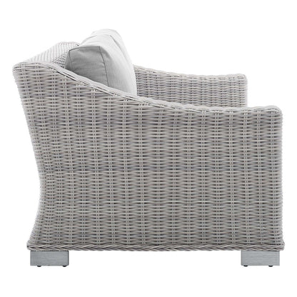 Ensemble de meubles de jardin Conway Sunbrella® en rotin et osier, 4 pièces