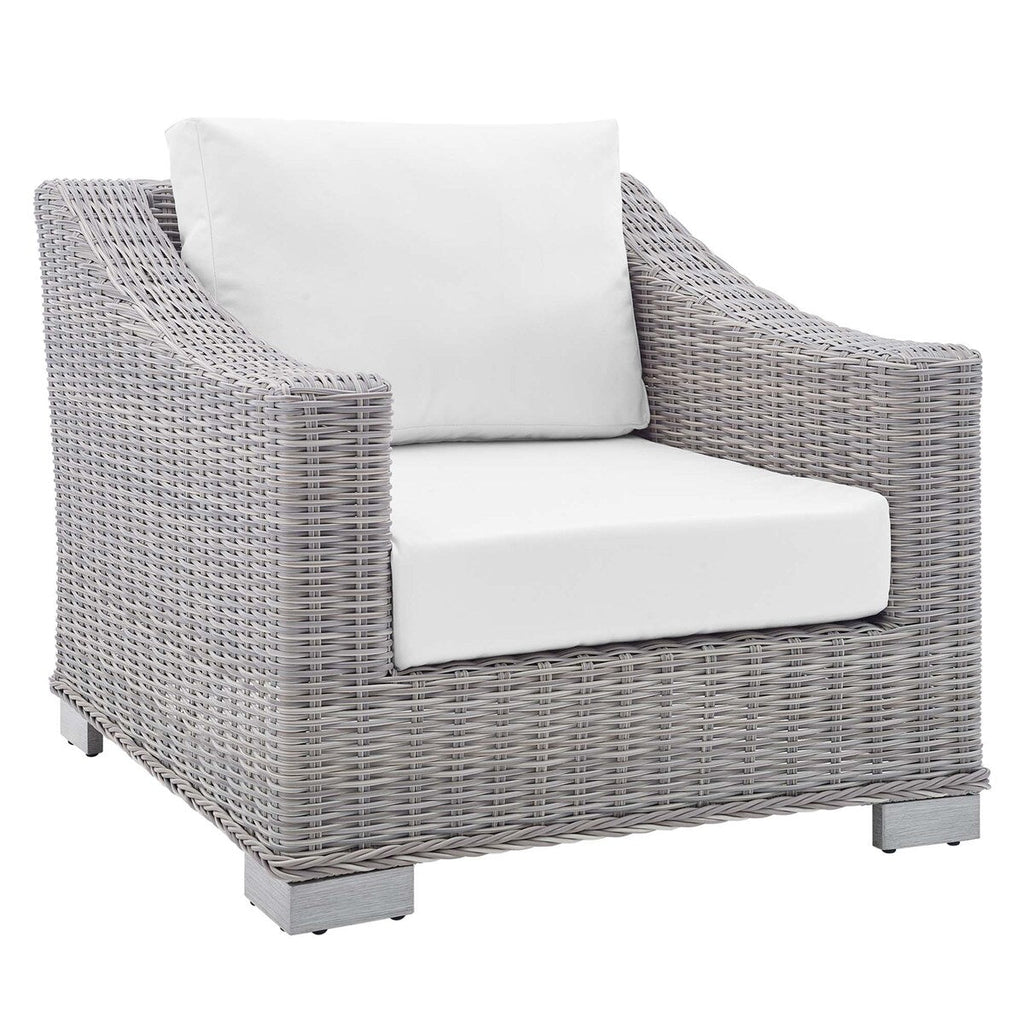 Ensemble de meubles de jardin Conway Sunbrella® en rotin et osier, 4 pièces