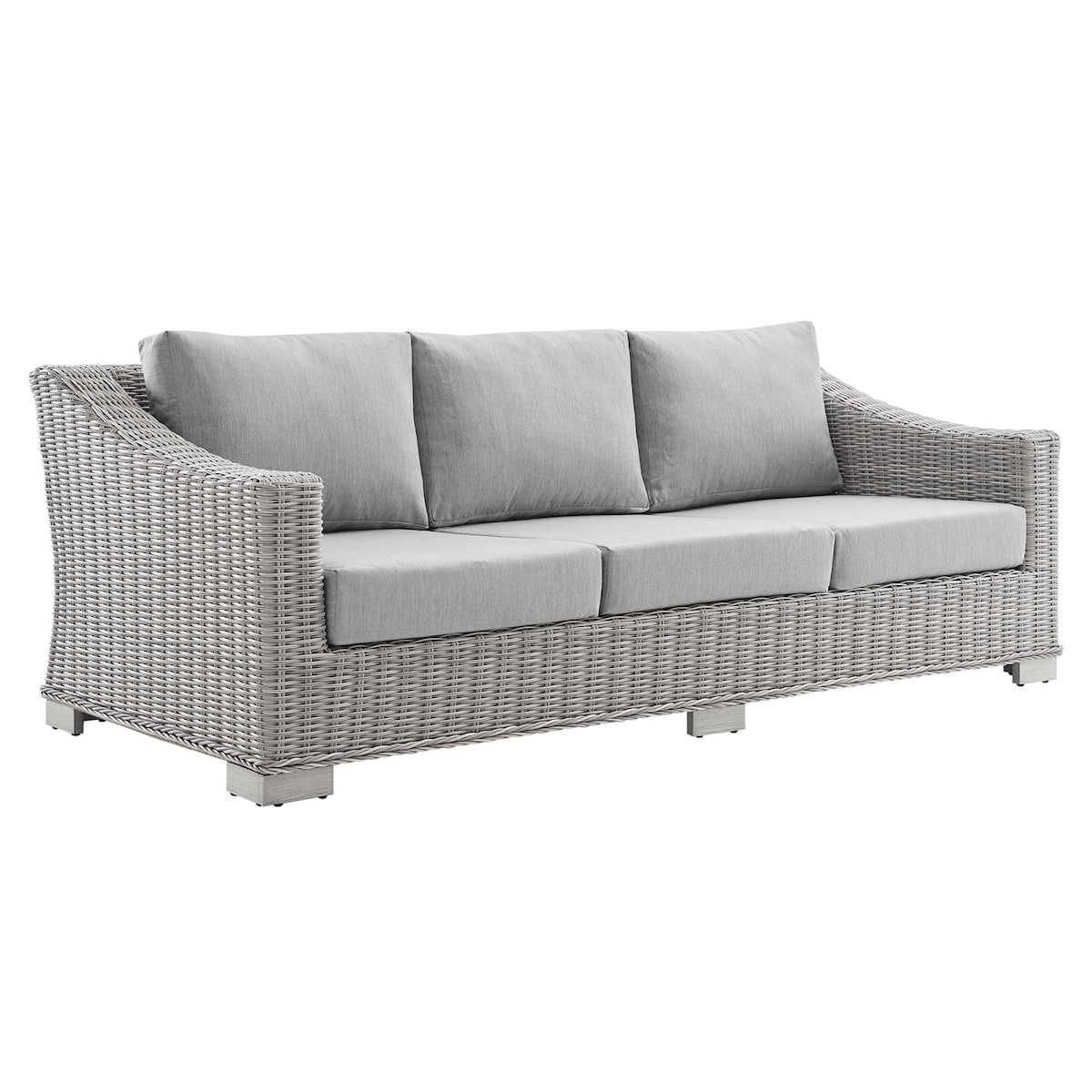 Ensemble de meubles de jardin Conway Sunbrella® en rotin et osier, 4 pièces